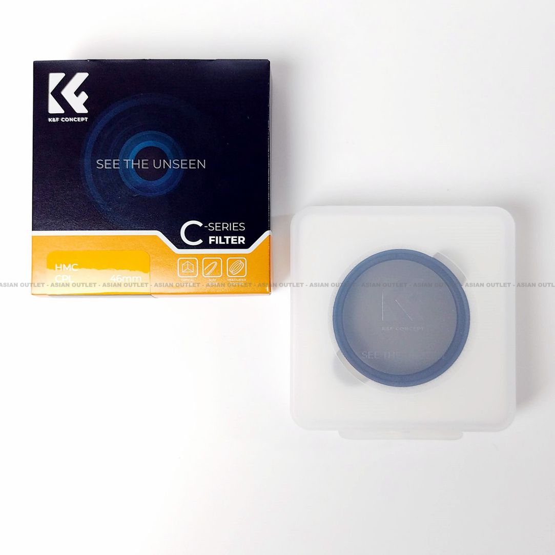 K and F Concept 46 mm. CPL Filter Slim Multicoated Circular Polarizer Filter มือสอง สภาพดีมาก เหมือนใหม่ ราคาพิเศษ  รูปที่ 3
