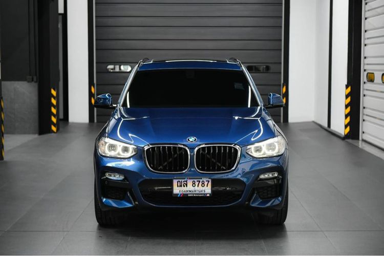 BMW X3 2019 2.0 xDrive20d 4WD Utility-car ดีเซล น้ำเงิน รูปที่ 3