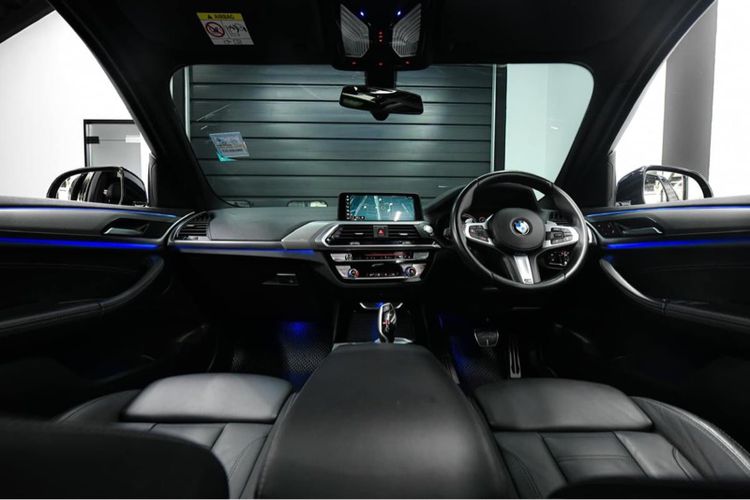 BMW X3 2019 2.0 xDrive20d 4WD Utility-car ดีเซล น้ำเงิน รูปที่ 4