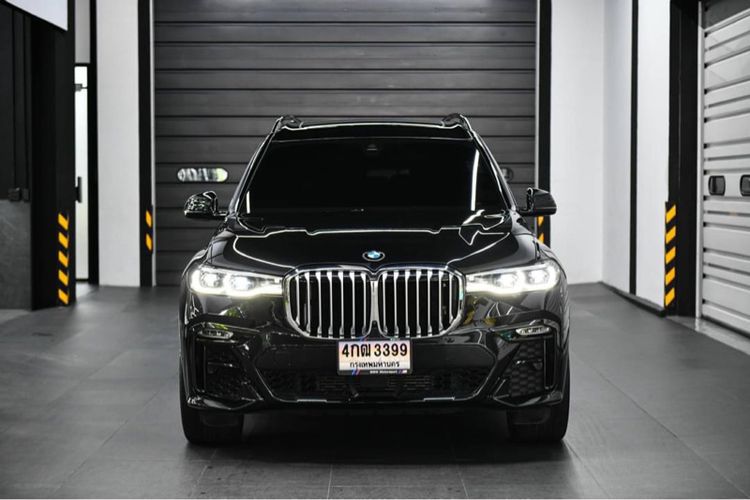 BMW X7 2021 3.0 M50d 4WD Utility-car ดีเซล ดำ รูปที่ 3