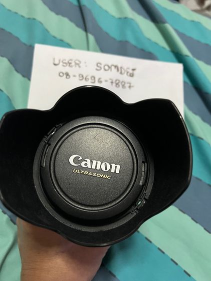 เลนส์ยอดนิยมอีกตัว Canon EFs 17-55 mm. f2.8isUSM รูปที่ 3