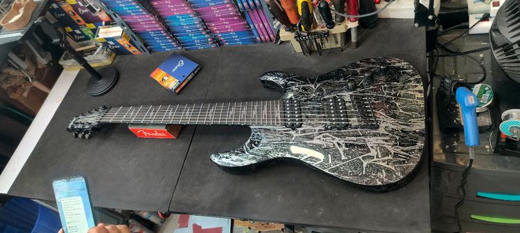 schecter c7 silver mountain  รูปที่ 4