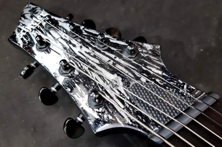 schecter c7 silver mountain  รูปที่ 2