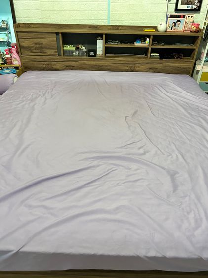 INDEX LIVING MALL เตียงนอน รุ่นสเปนเซอร์ ขนาด 6 ฟุต สีน้ำตาลเข้ม รูปที่ 2