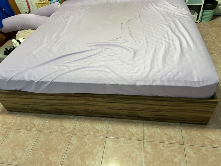 INDEX LIVING MALL เตียงนอน รุ่นสเปนเซอร์ ขนาด 6 ฟุต สีน้ำตาลเข้ม รูปที่ 3