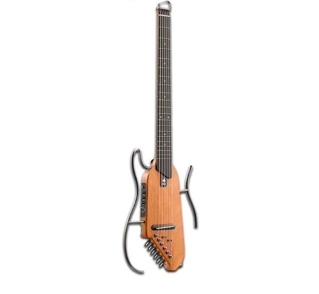 กีต้าร์โปร่งไฟฟ้า Donner Silent Guitar HUSH I - Electric Acoustic  Silent Guitar ครบชุด