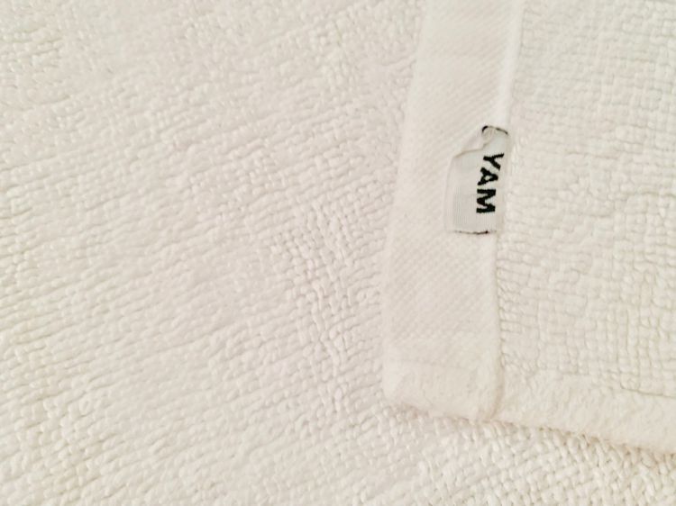 ผ้าเช็ดเท้า ผ้าขนหนูสีขาว ยี่ห้อ Wex Yam มือสองสภาพดี สินค้าญี่ปุ่น-เกาหลีแท้ รูปที่ 4