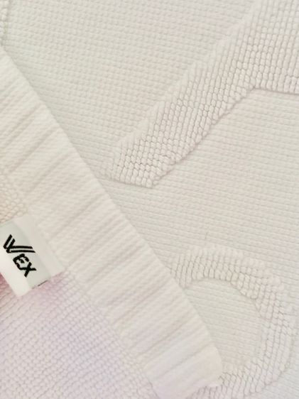 ผ้าเช็ดเท้า ผ้าขนหนูสีขาวทอลายแบรนด์ AB HOTEL ยี่ห้อ AB-Wex (สภาพใหม่) มือสองขายตามสภาพ สินค้าญี่ปุ่น-เกาหลีแท้ รูปที่ 5