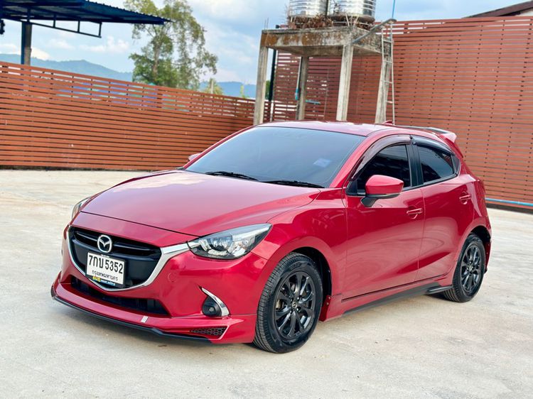 Mazda Mazda 2 2018 1.3 High Connect Sedan เบนซิน ไม่ติดแก๊ส เกียร์อัตโนมัติ แดง