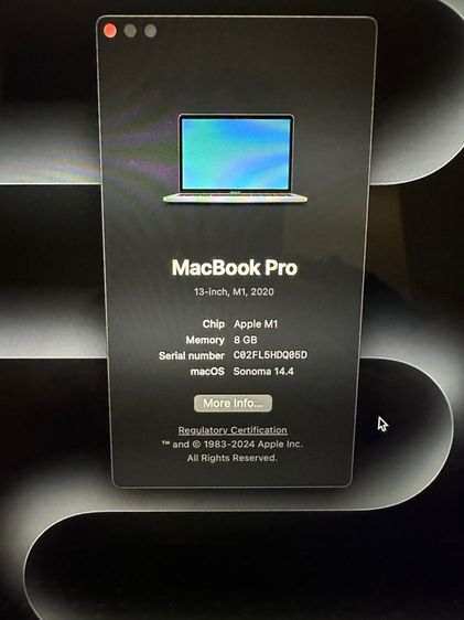 Macbook Pro สภาพนางฟ้า รูปที่ 4