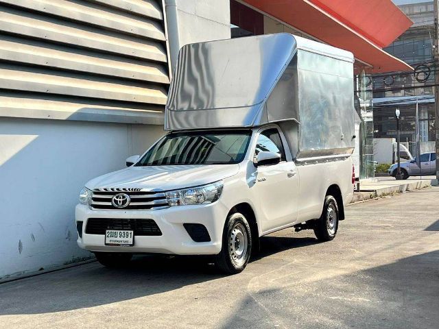 Toyota Hilux Revo 2019 2.4 J Pickup ดีเซล ไม่ติดแก๊ส เกียร์ธรรมดา ขาว รูปที่ 2