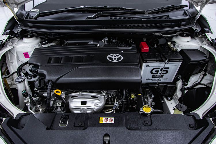 Toyota Yaris 2019 1.2 G Sedan เบนซิน เกียร์อัตโนมัติ ขาว รูปที่ 4