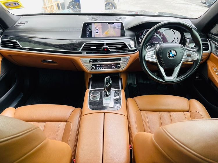 BMW Series 7 2016 730Ld Sedan ดีเซล ไม่ติดแก๊ส เกียร์อัตโนมัติ ดำ รูปที่ 2