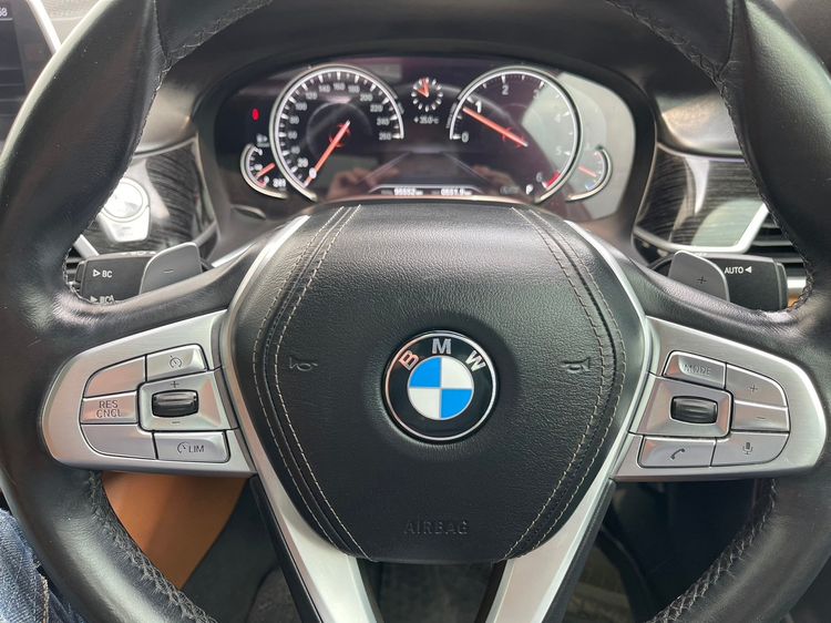 BMW Series 7 2016 730Ld Sedan ดีเซล ไม่ติดแก๊ส เกียร์อัตโนมัติ ดำ รูปที่ 4
