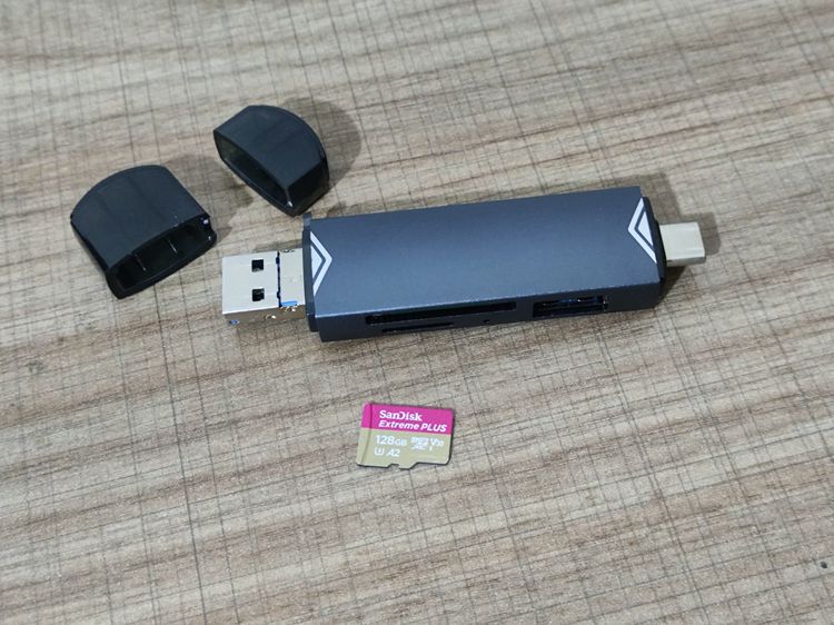 SanDisk Extreme 128GB SDXC TF card เมมโมรี่การ์ด + Card Reader การ์ดรีดเดอร์ Type-C Micro USB รูปที่ 2