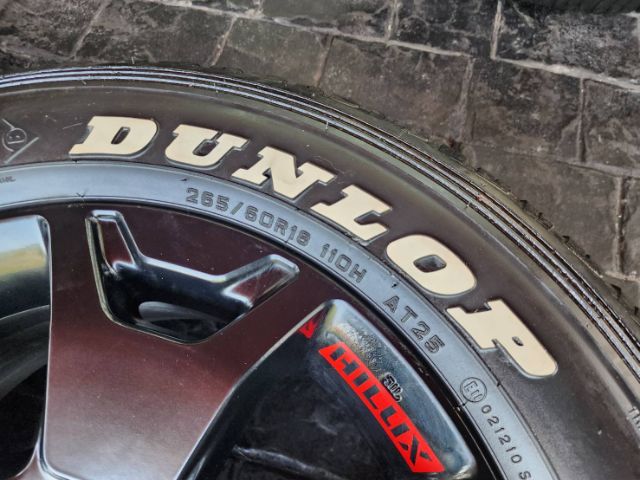 ล้อ Revo rocco ขอบ 18 พร้อมยาง Dunlop ปลายปี 22 ราคา 18,900 บาท รูปที่ 4