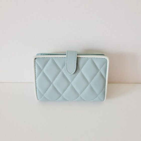 กระเป๋าสตางค์ Kate Spade Carey Medium Compact Bifold Wallet สีฟ้า รูปที่ 2