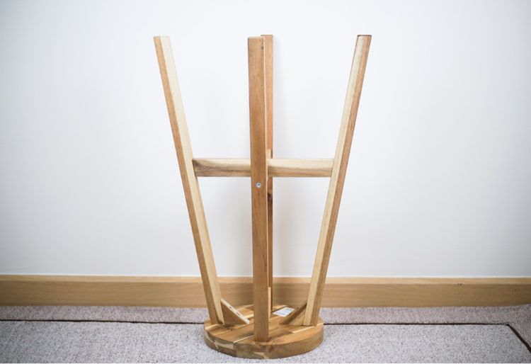 IKEA SKOGSTA Bar stool 48x70 cm acacia wood  รูปที่ 7