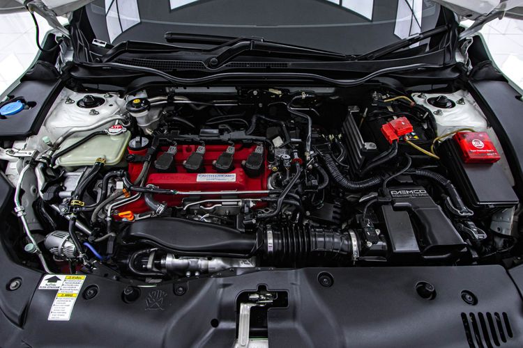 Honda Civic 2017 1.5 Turbo Sedan เบนซิน เกียร์อัตโนมัติ ขาว รูปที่ 4