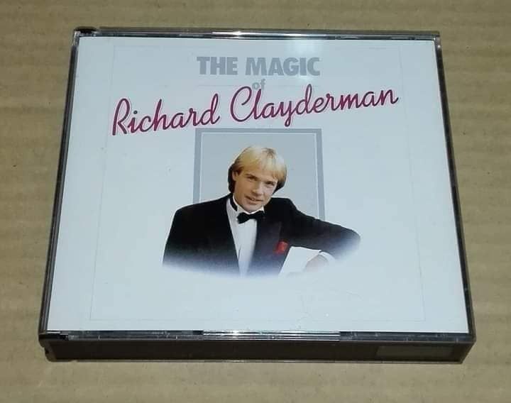 ภาษาอังกฤษ Richard Clayderman รวมฮิต บ๊อกเซ็ทซีดีในกล่องบรรจุ5แผ่น 