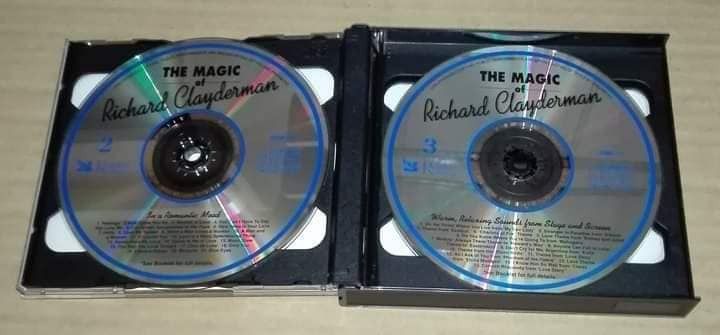 Richard Clayderman รวมฮิต บ๊อกเซ็ทซีดีในกล่องบรรจุ5แผ่น  รูปที่ 4