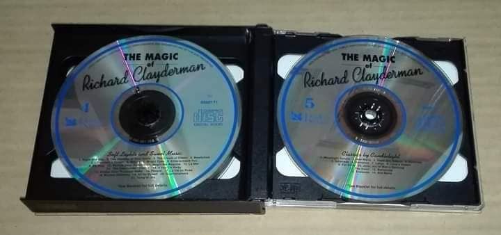 Richard Clayderman รวมฮิต บ๊อกเซ็ทซีดีในกล่องบรรจุ5แผ่น  รูปที่ 5