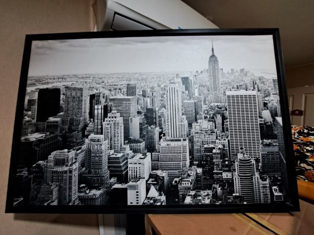 รูปติดผนัง ภาพติดผนังรูปนิวยอร์ก ikea ของใหม่