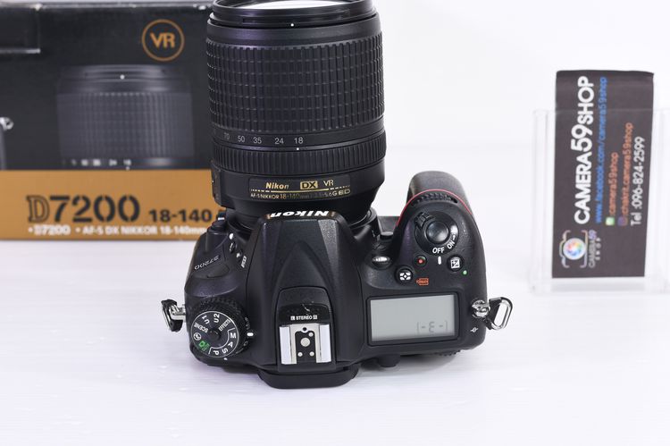 ชุดใหญ่ Nikon D7200+18-140mm.สวยยกกล่อง และของแถม  รุ่นยอดฮิตNikon D7200+Lens18-140 เลนส์พกตัวเดียวจบ ใช้น้อย ผิวสาก เครื่องเมนูไทย มี Wi-Fi รูปที่ 11