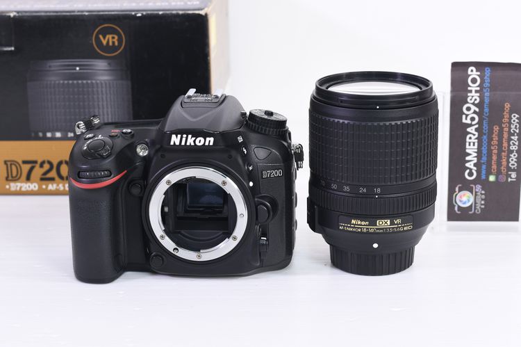 ชุดใหญ่ Nikon D7200+18-140mm.สวยยกกล่อง และของแถม  รุ่นยอดฮิตNikon D7200+Lens18-140 เลนส์พกตัวเดียวจบ ใช้น้อย ผิวสาก เครื่องเมนูไทย มี Wi-Fi รูปที่ 2