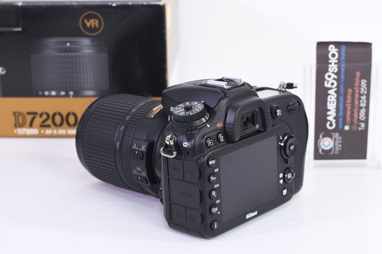 ชุดใหญ่ Nikon D7200+18-140mm.สวยยกกล่อง และของแถม  รุ่นยอดฮิตNikon D7200+Lens18-140 เลนส์พกตัวเดียวจบ ใช้น้อย ผิวสาก เครื่องเมนูไทย มี Wi-Fi รูปที่ 10