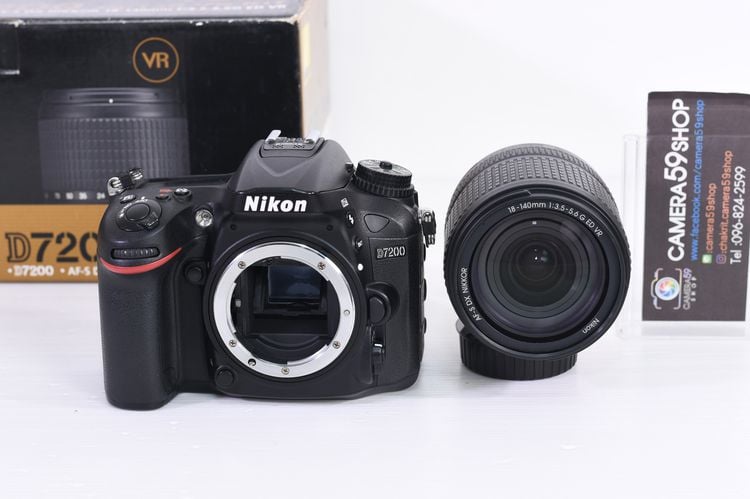 ชุดใหญ่ Nikon D7200+18-140mm.สวยยกกล่อง และของแถม  รุ่นยอดฮิตNikon D7200+Lens18-140 เลนส์พกตัวเดียวจบ ใช้น้อย ผิวสาก เครื่องเมนูไทย มี Wi-Fi รูปที่ 3