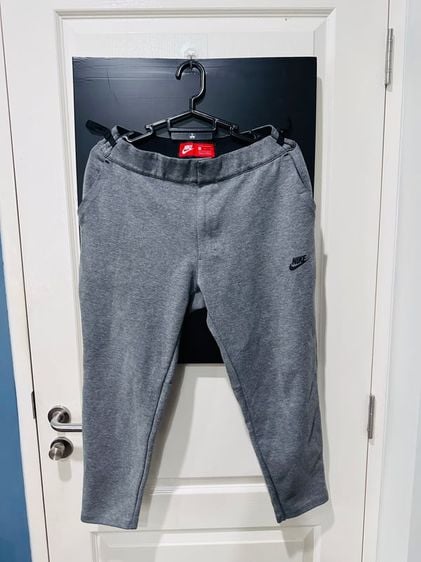 กางเกงขายาว ไม่ระบุ 👖กางเกงวอร์มสีเทาควัน แบรนด์ Nike tech fleece