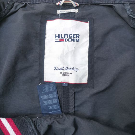 Tommy Hilfiger Black Full Zipper Jacket รอบอก 45” รูปที่ 10
