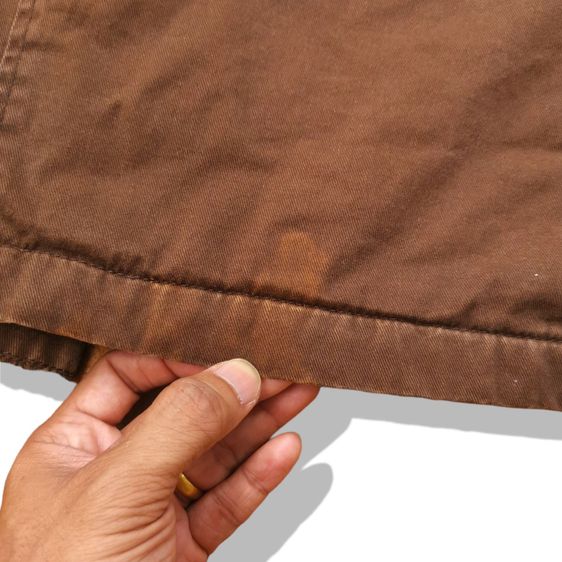 Vintage Levis Brown Flannel Lined Trucker Jacket รอบอก 48”  รูปที่ 4