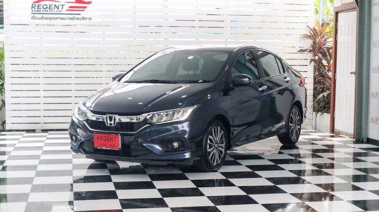 Honda City 2019 1.5 Sv Plus i-VTEC Sedan เบนซิน ไม่ติดแก๊ส เกียร์อัตโนมัติ น้ำเงิน รูปที่ 3