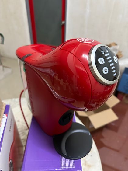 เครื่องทำกาแฟแคปซูล Krups Dolce gusto รุ่น genio S plus สีแดง ของใหม่ยังไม่ใช้งาน รูปที่ 3