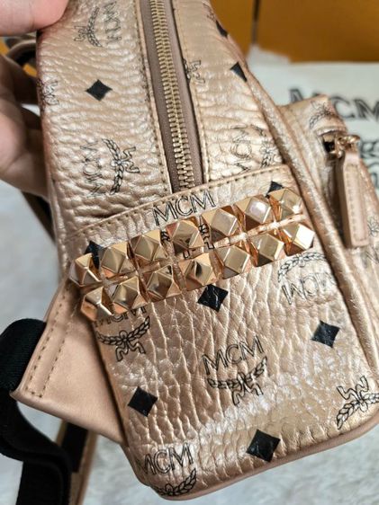 MCM Size Small Rose Gold รูปที่ 12
