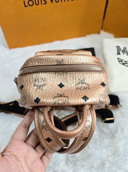 MCM Size Small Rose Gold รูปที่ 7