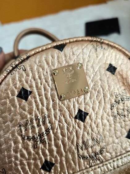 MCM Size Small Rose Gold รูปที่ 8