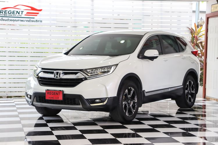 Honda CR-V 2018 2.4 EL Utility-car เบนซิน ไม่ติดแก๊ส เกียร์อัตโนมัติ ขาว รูปที่ 3