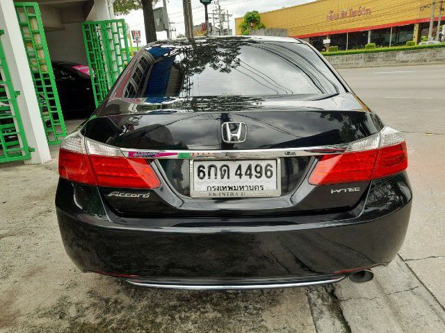 Honda Accord 2015 2.0 EL Sedan เบนซิน ไม่ติดแก๊ส เกียร์อัตโนมัติ ดำ รูปที่ 4