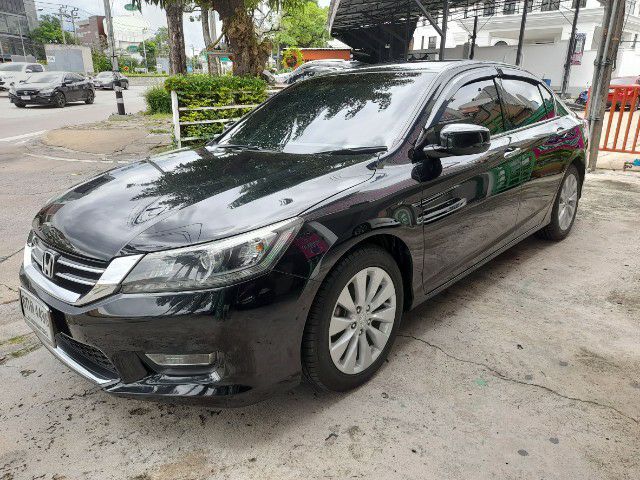 Honda Accord 2015 2.0 EL Sedan เบนซิน ไม่ติดแก๊ส เกียร์อัตโนมัติ ดำ รูปที่ 2