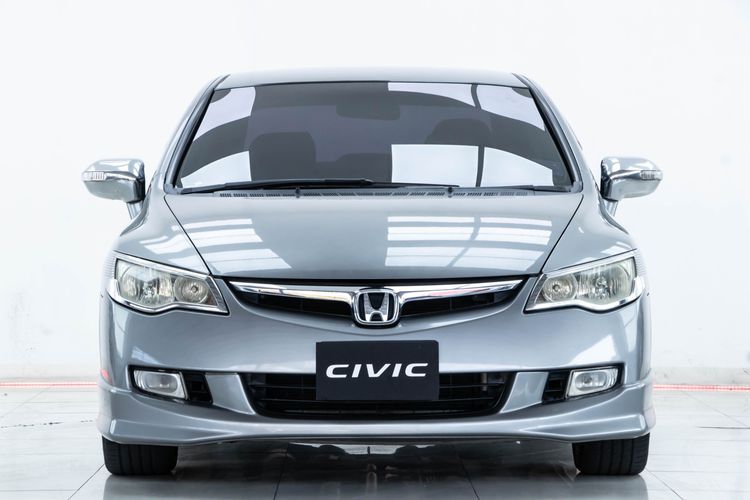 Honda Civic 2007 1.8 S i-VTEC Sedan เบนซิน ไม่ติดแก๊ส เกียร์ธรรมดา เทา รูปที่ 3