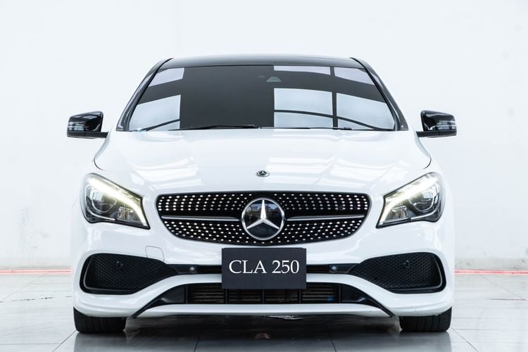 Mercedes-Benz CLA-Class 2020 CLA250 AMG Sedan เบนซิน ไม่ติดแก๊ส เกียร์อัตโนมัติ ขาว รูปที่ 3