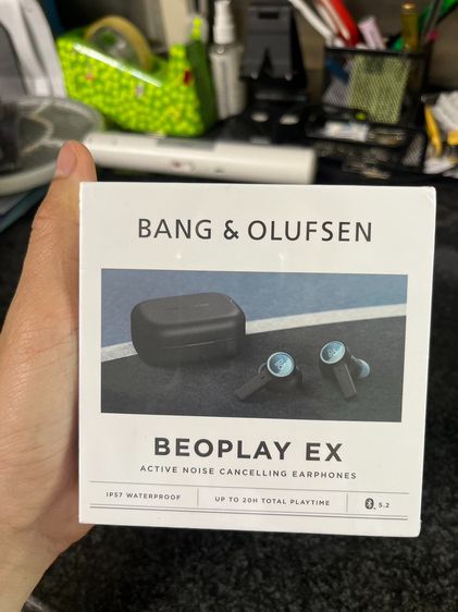 Bang & Olufsen มือ 1 ไม่แกะกล่อง หูฟังไร้สาย BO Beoplay EX Atthracite Oxygen