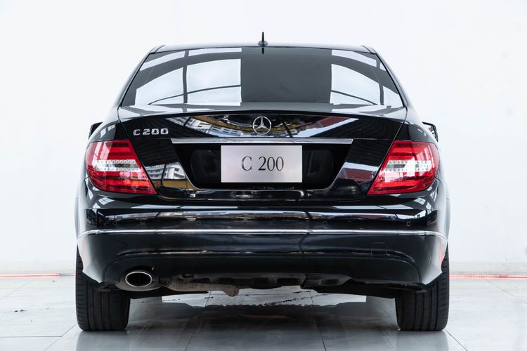 Mercedes-Benz C-Class 2012 C200 Sedan เบนซิน ไม่ติดแก๊ส เกียร์อัตโนมัติ ดำ รูปที่ 4