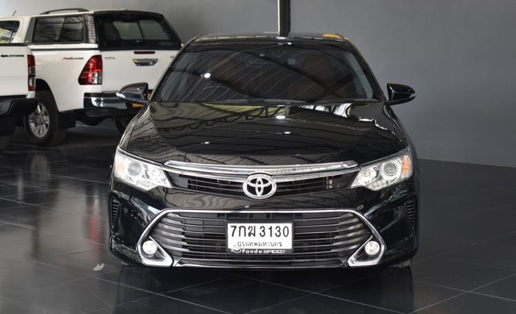 Toyota Camry 2018 2.0 G Sedan เบนซิน ไม่ติดแก๊ส เกียร์อัตโนมัติ ดำ รูปที่ 2