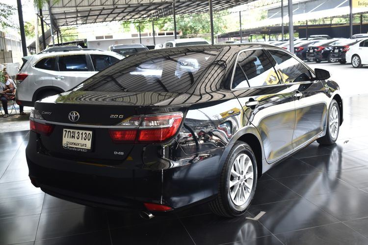 Toyota Camry 2018 2.0 G Sedan เบนซิน ไม่ติดแก๊ส เกียร์อัตโนมัติ ดำ รูปที่ 4