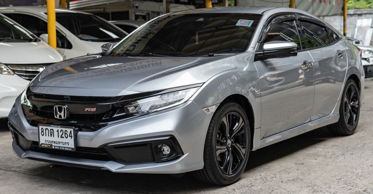 Honda Civic 2019 1.5 Turbo RS Sedan เบนซิน ไม่ติดแก๊ส เกียร์อัตโนมัติ เทา รูปที่ 2