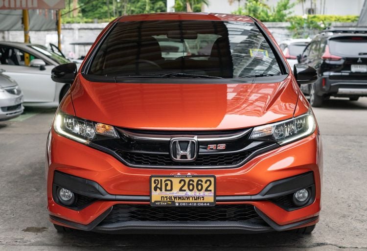 Honda Jazz 2017 1.5 RS i-VTEC Sedan เบนซิน ไม่ติดแก๊ส เกียร์อัตโนมัติ ส้ม